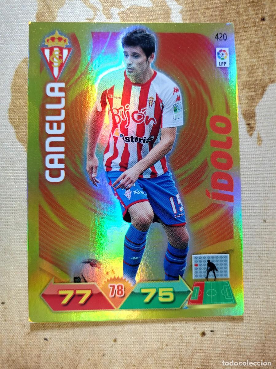Cromos de F&uacute;tbol: &Iacute;dolo 420 CANELLA Adrenalyn 2011-12