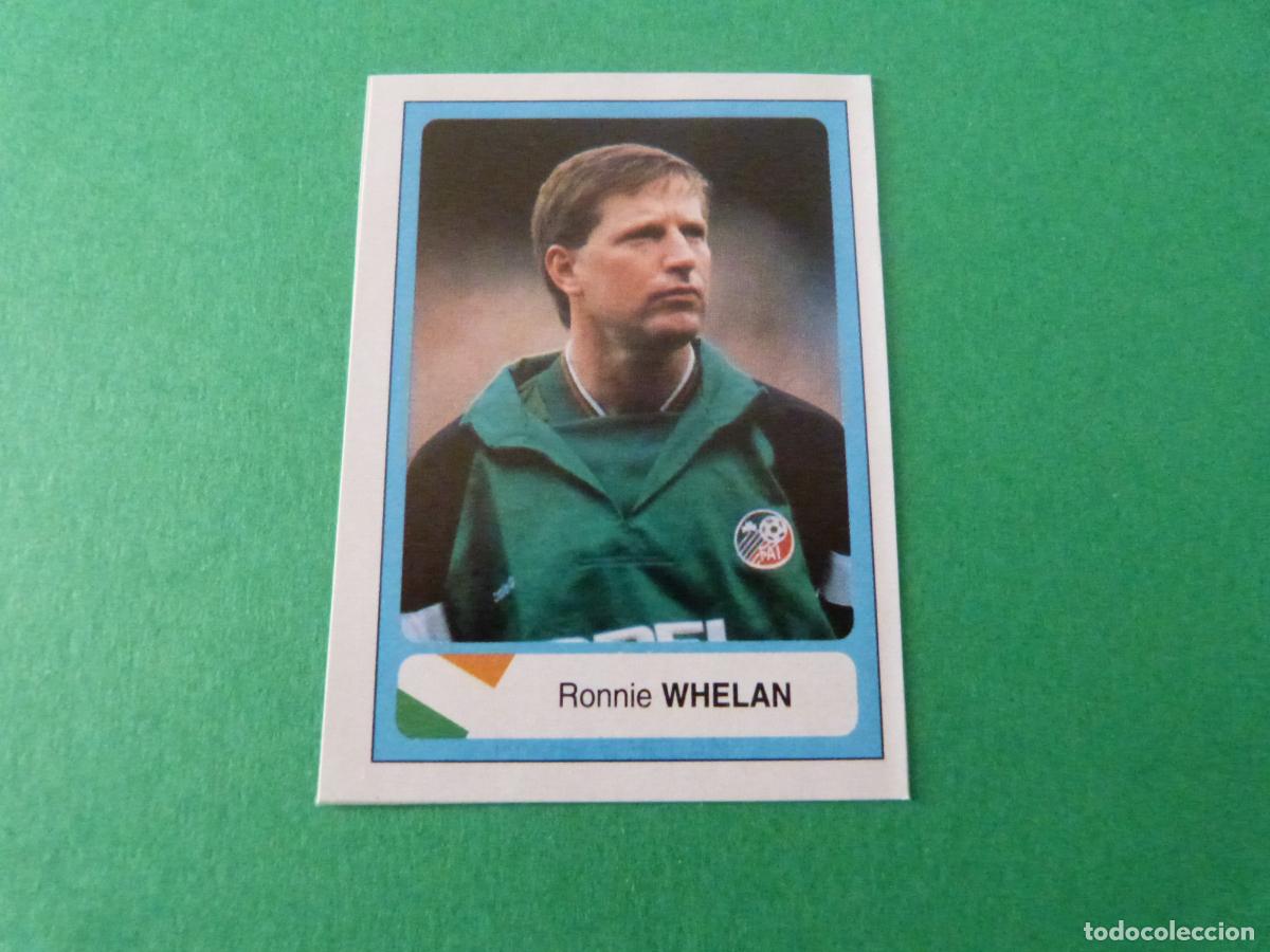 Cromos de F&uacute;tbol: CROMO FUTBOL WHELAN IRLANDA RECORTADO N&ordm; 253 MUNDIAL USA 94 1994 EDICIONES ESTADIO