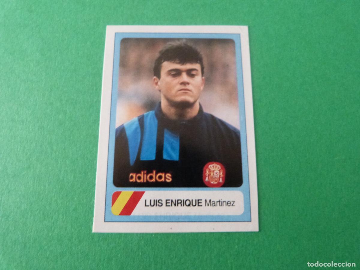 Cromos de F&uacute;tbol: CROMO FUTBOL LUIS ENRIQUE ESPA&Ntilde;A RECORTADO N&ordm; 179 MUNDIAL USA 94 1994 EDICIONES ESTADIO
