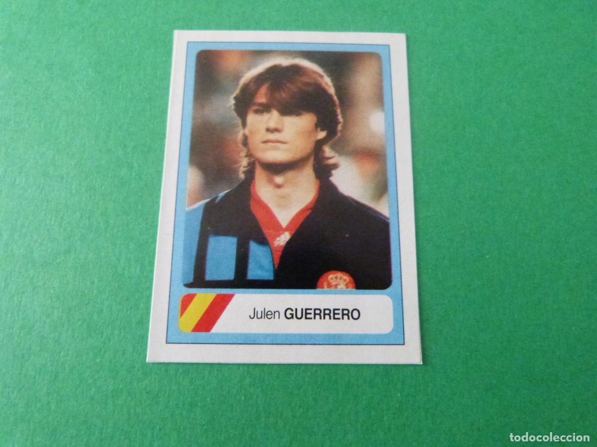 Cromos de F&uacute;tbol: CROMO FUTBOL GUERRERO ESPA&Ntilde;A RECORTADO N&ordm; 174 MUNDIAL USA 94 1994 EDICIONES ESTADIO