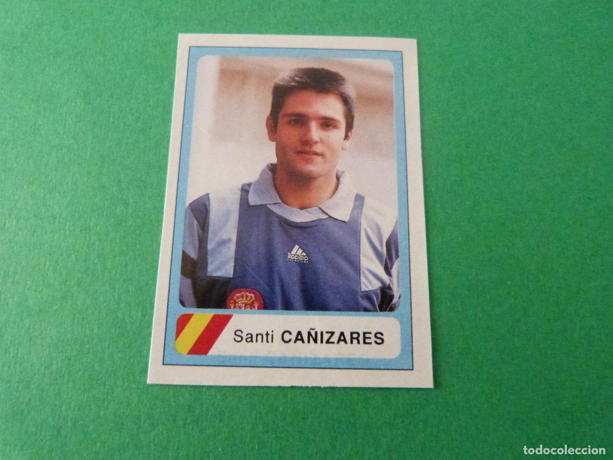Cromos de F&uacute;tbol: CROMO FUTBOL CA&Ntilde;IZARES ESPA&Ntilde;A RECORTADO N&ordm; 165 MUNDIAL USA 94 1994 EDICIONES ESTADIO