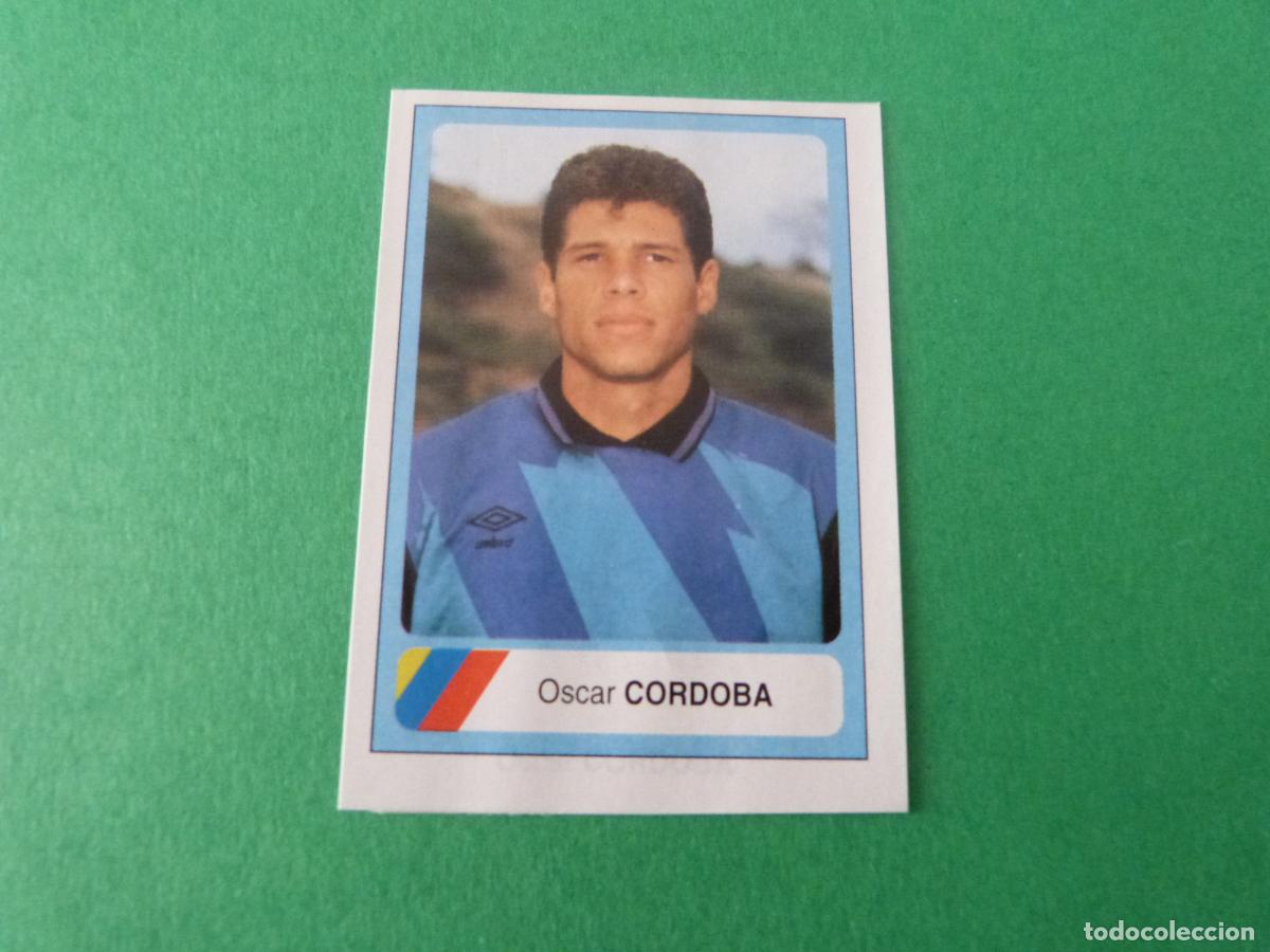 Cromos de F&uacute;tbol: CROMO FUTBOL CORDOBA COLOMBIA RECORTADO N&ordm; 126 MUNDIAL USA 94 1994 EDICIONES ESTADIO