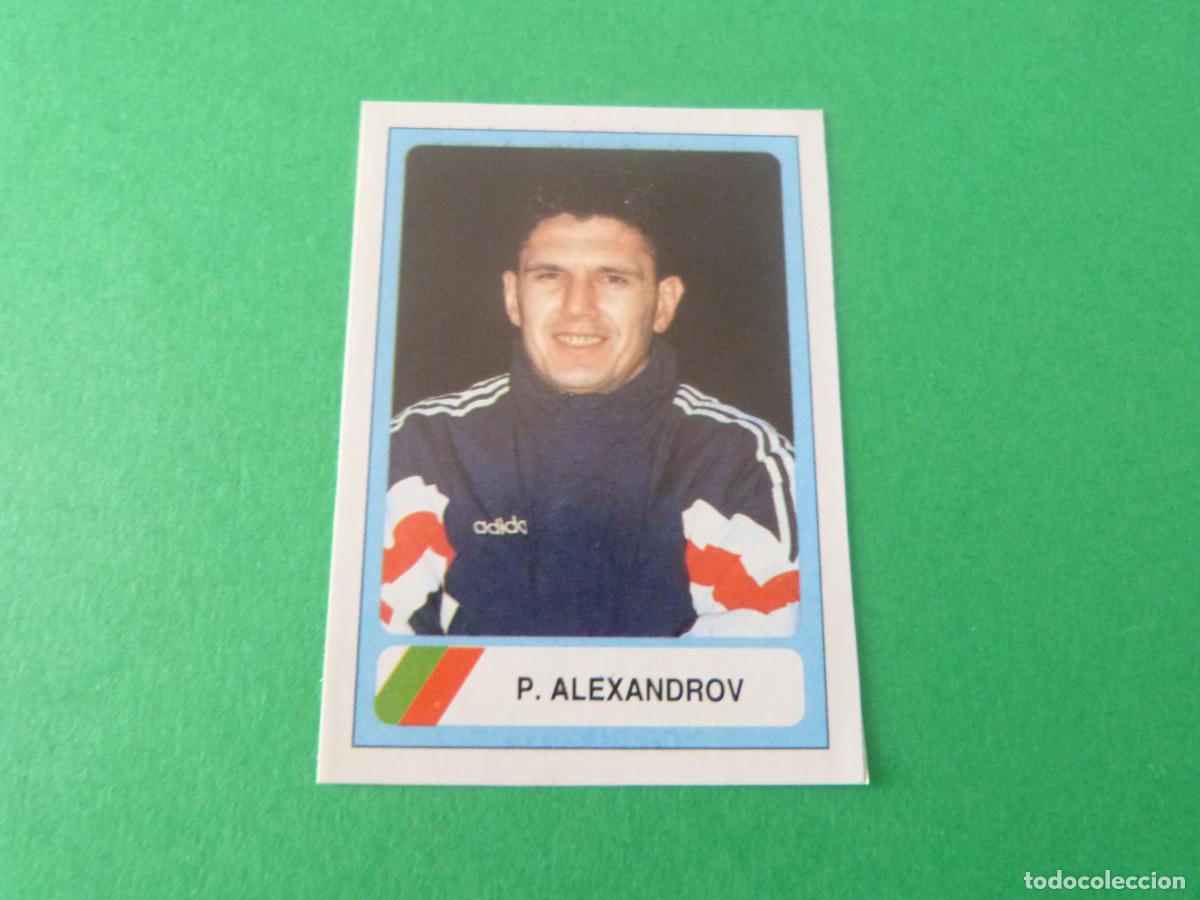 Cromos de F&uacute;tbol: CROMO FUTBOL ALEXANDROV BULGARIA RECORTADO N&ordm; 118 MUNDIAL USA 94 1994 EDICIONES ESTADIO