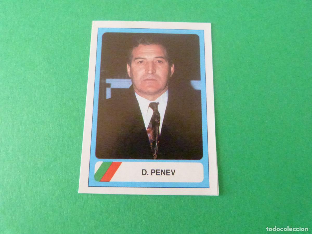 Cromos de F&uacute;tbol: CROMO FUTBOL PENEV BULGARIA RECORTADO N&ordm; 106 MUNDIAL USA 94 1994 EDICIONES ESTADIO