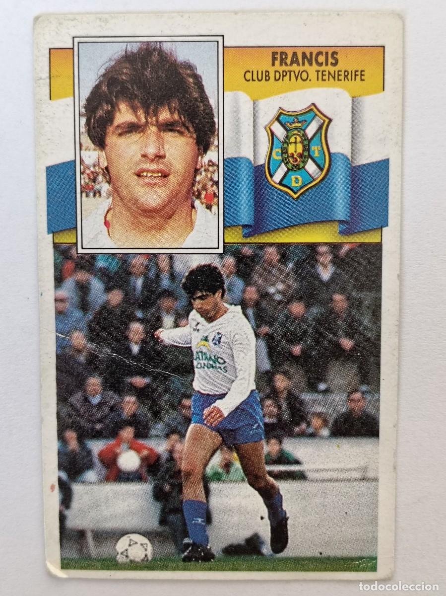 Cromos de F&uacute;tbol: FRANCIS C.D. TENERIFE LIGA 90/91 ESTE