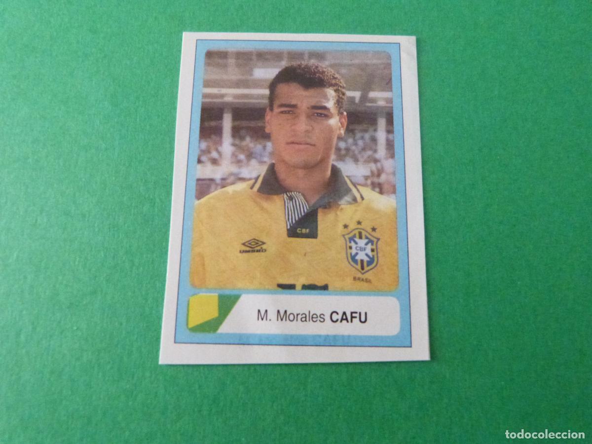 Cromos de F&uacute;tbol: CROMO FUTBOL CAFU BRASIL RECORTADO N&ordm; 90 MUNDIAL USA 94 1994 EDICIONES ESTADIO