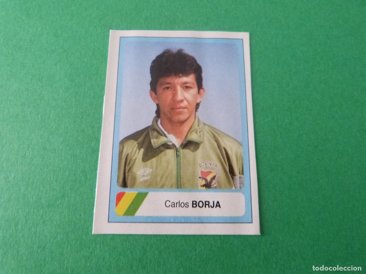 Cromos de F&uacute;tbol: CROMO FUTBOL BORJA BOLIVIA RECORTADO N&ordm; 78 MUNDIAL USA 94 1994 EDICIONES ESTADIO