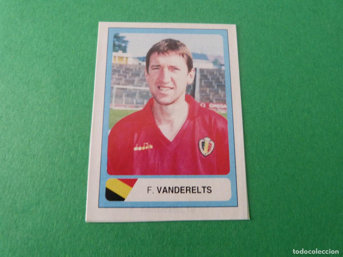 Cromos de F&uacute;tbol: CROMO FUTBOL VANDERELTS BELGICA RECORTADO N&ordm; 60 MUNDIAL USA 94 1994 EDICIONES ESTADIO