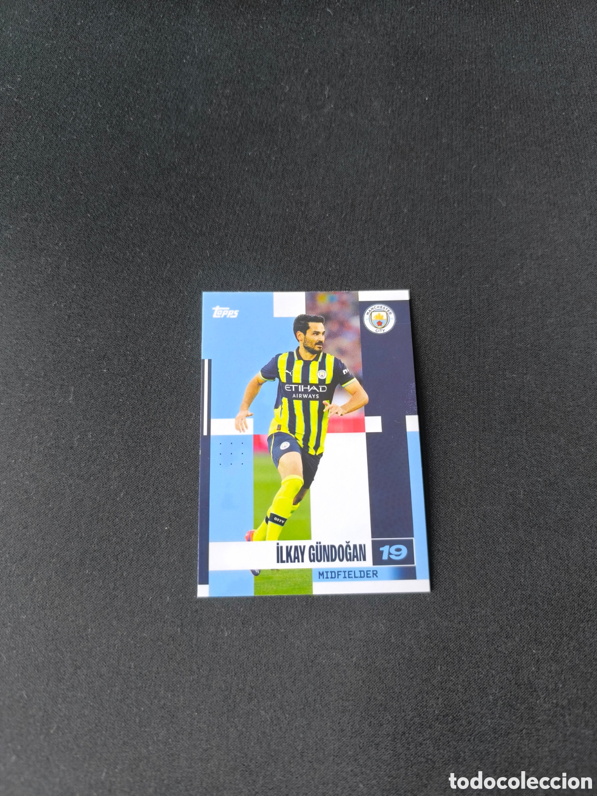 Cromos de f&uacute;tbol: Ilkay Gundogan Topps Manchester City