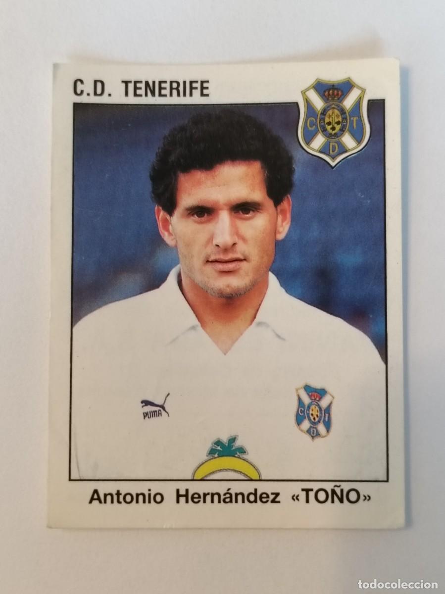 Football Stickers: #296 TO&Ntilde;O (C.D. TENERIFE) LIGA 93/94 PANINI