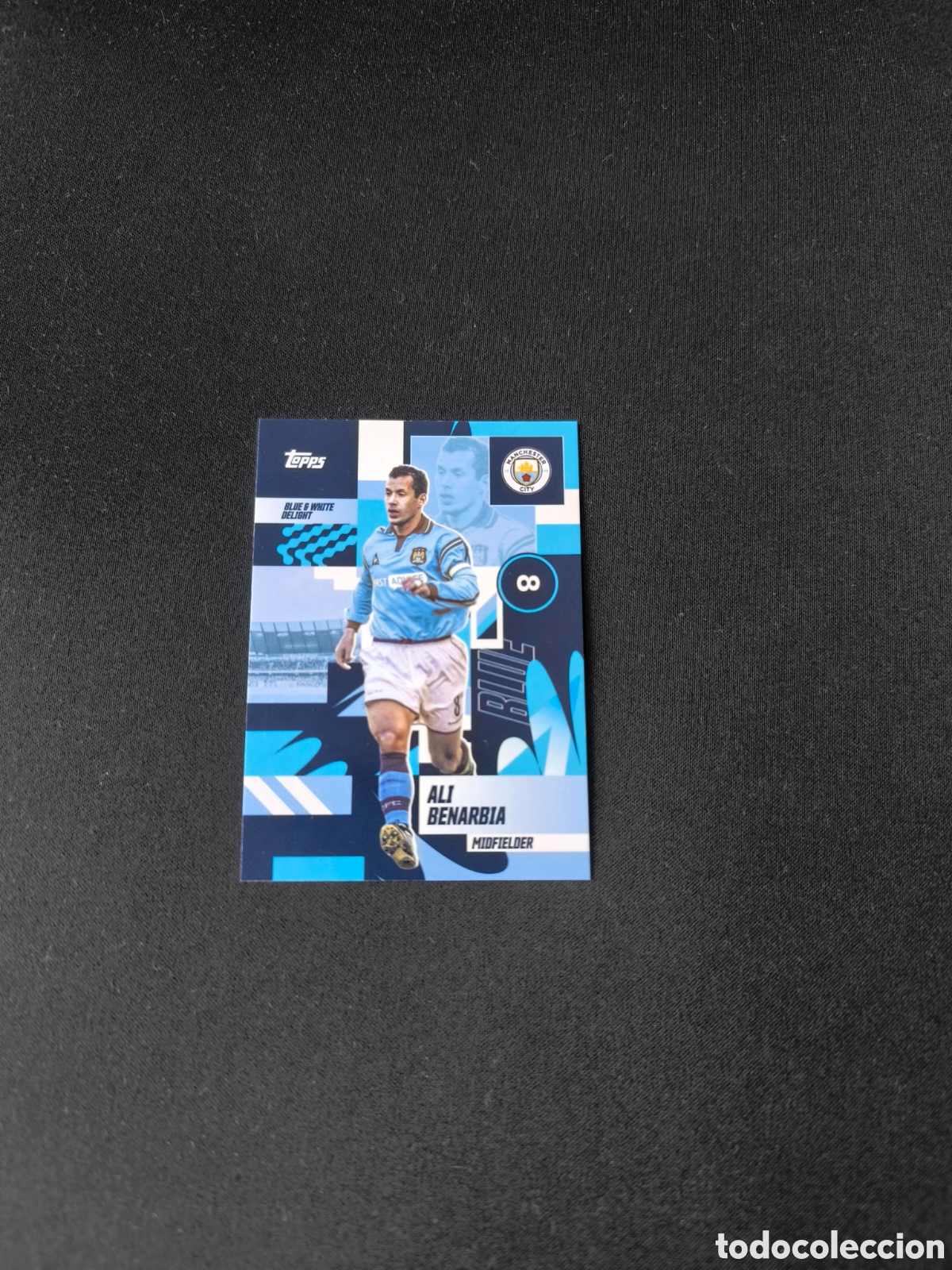 Cromos de F&uacute;tbol: Ali Benarbia Topps Manchester City