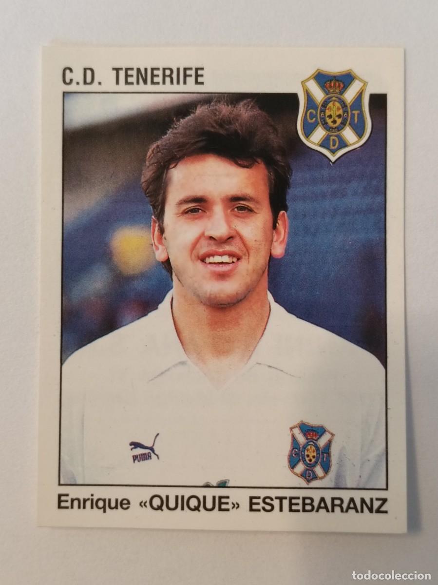 Cromos de F&uacute;tbol: #306 QUIQUE ESTEBARANZ (C.D. TENERIFE) LIGA 93/94 PANINI