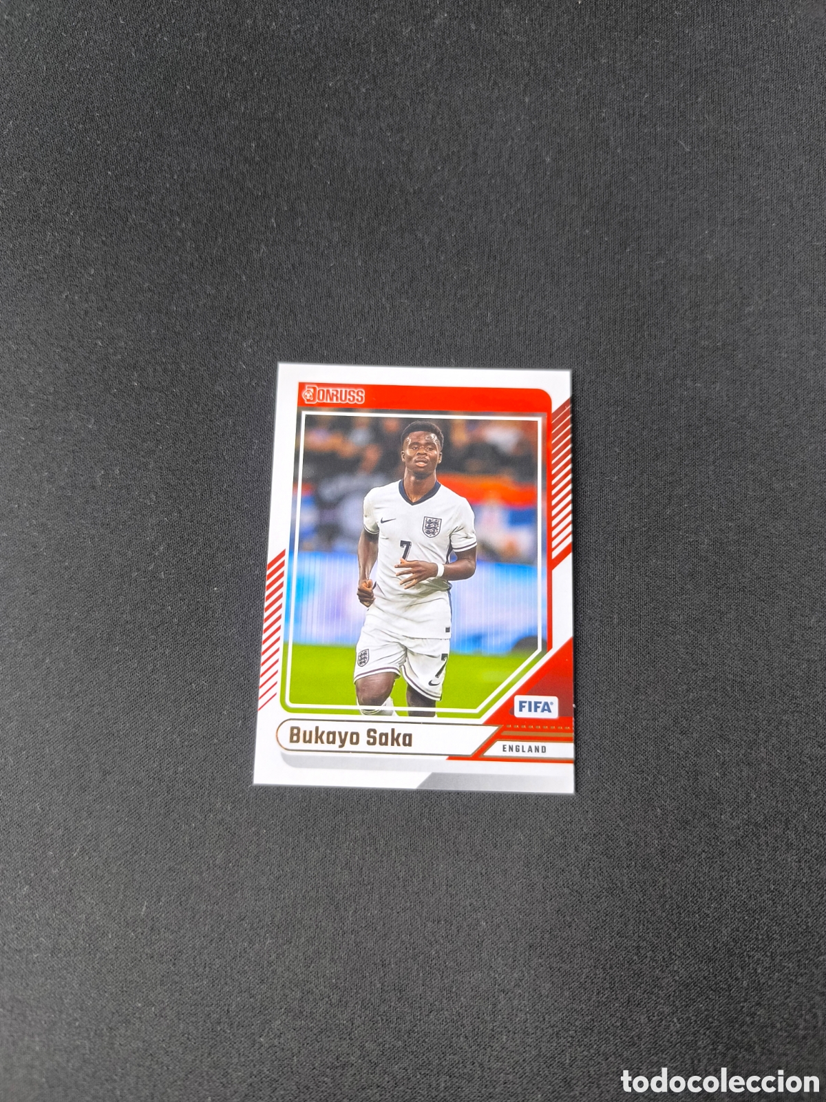 Fu&szlig;ball-Sticker: Bukayo Saka Panini Donruss Inglaterra