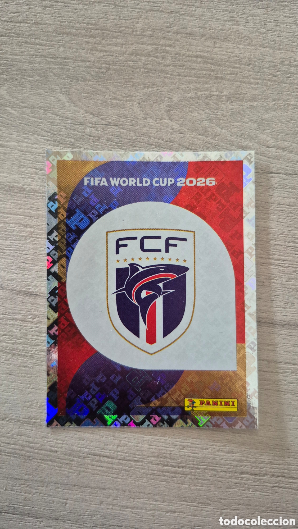 Cromos de F&uacute;tbol: CPV1 Escudo Cabo Verde FIFA World Cup 2026