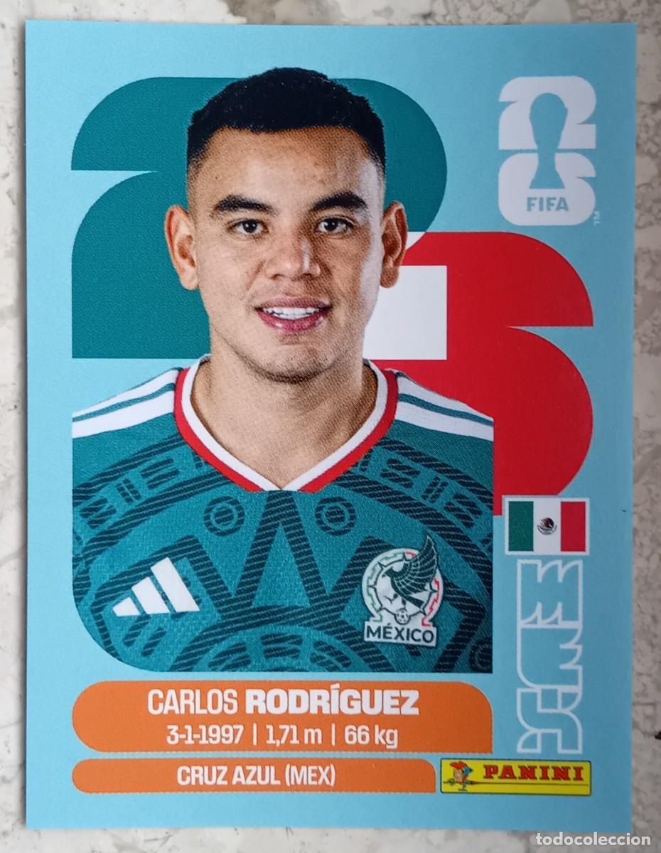 Cromos de F&uacute;tbol: Figurina Panini 2026 Cromo World Cup Usa Mundial 2026 Carlos Rodriguez Mexico n MEX 9