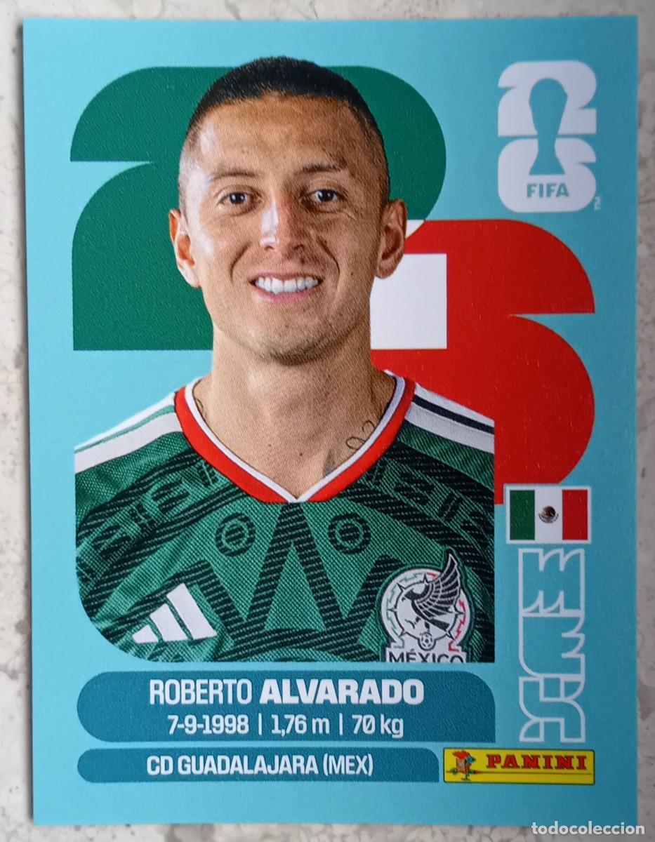 Cromos de F&uacute;tbol: Figurina Panini 2026 Cromo World Cup Usa Mundial 2026 Roberto Alvarado Mexico n MEX 19