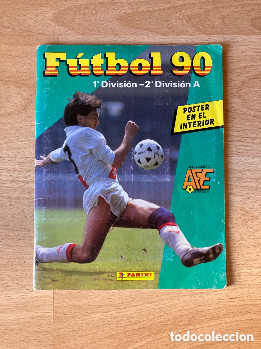 Fu&szlig;ball-Sticker: ALBUM CROMOS F&Uacute;TBOL LA LIGA 90 PANINI