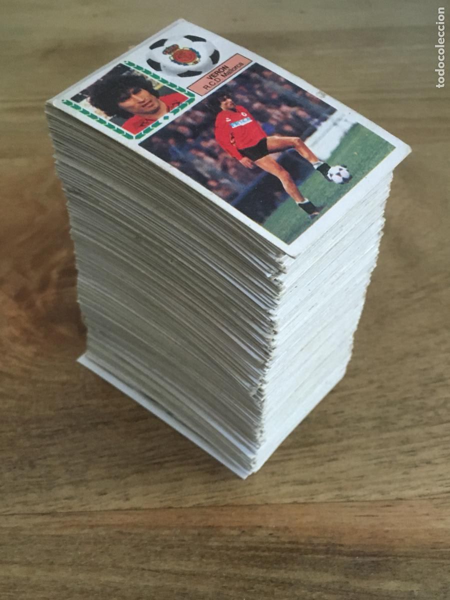 Cromos de F&uacute;tbol: liga futbol 83 84 1983 1984 ediciones este lote 283 cromos con colocas y fichajes