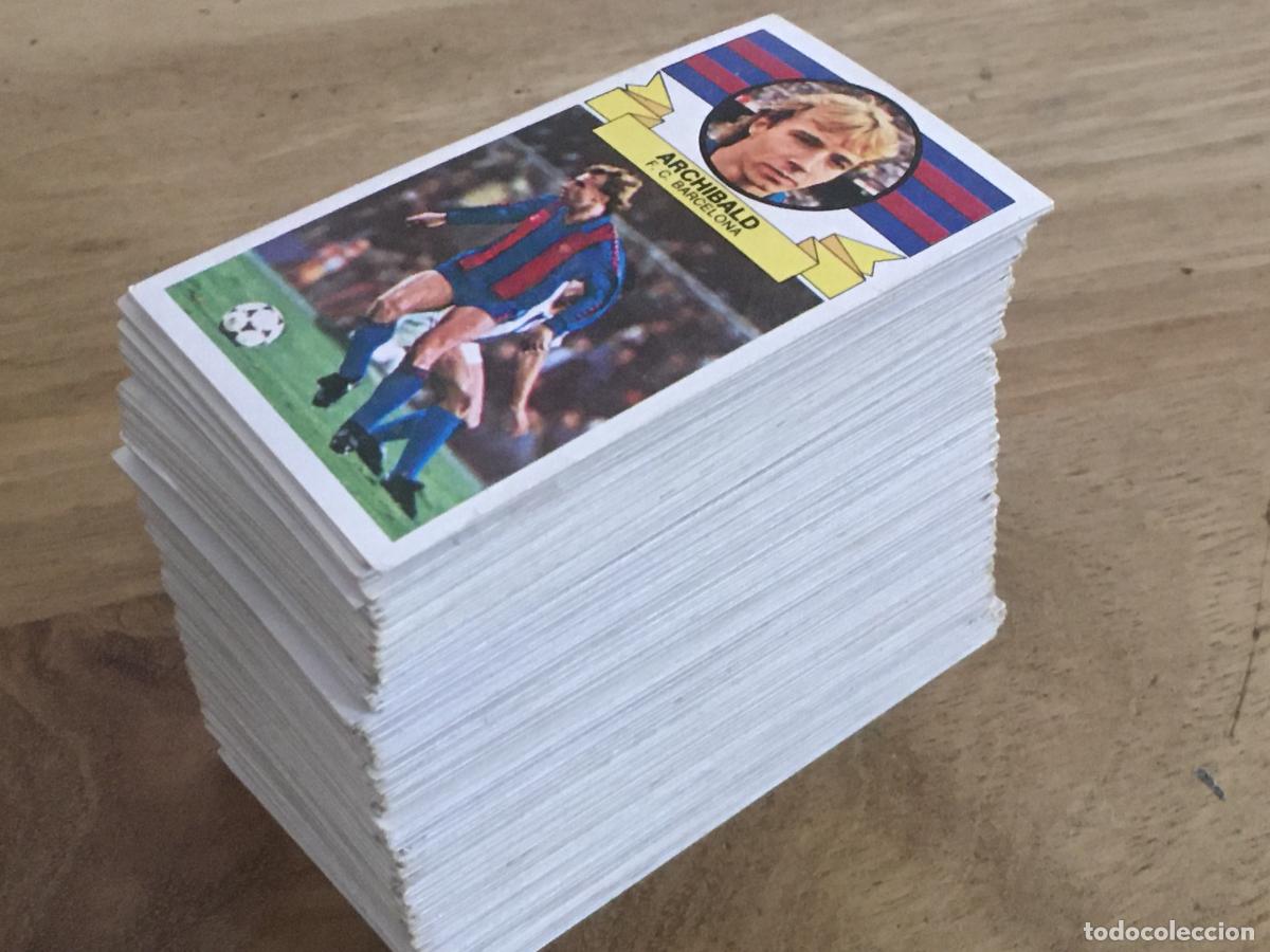 Cromos de F&uacute;tbol: liga futbol 85 86 1985 1986 ediciones este 209 cromos colocas fichajes nunca pegados nuevos sobre