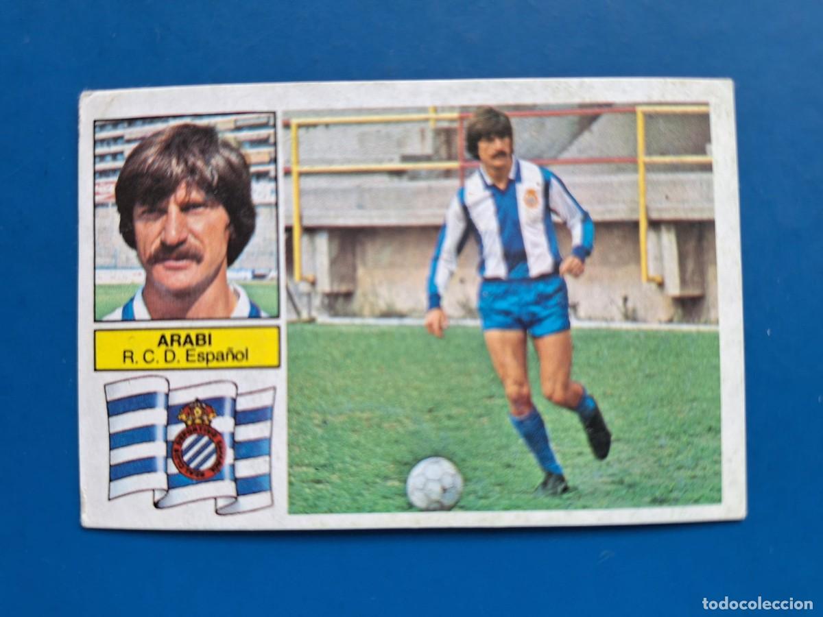 Cromos de F&uacute;tbol: Este 82 83 1982 1983 Arab&iacute; Espa&ntilde;ol Espanyol coloca