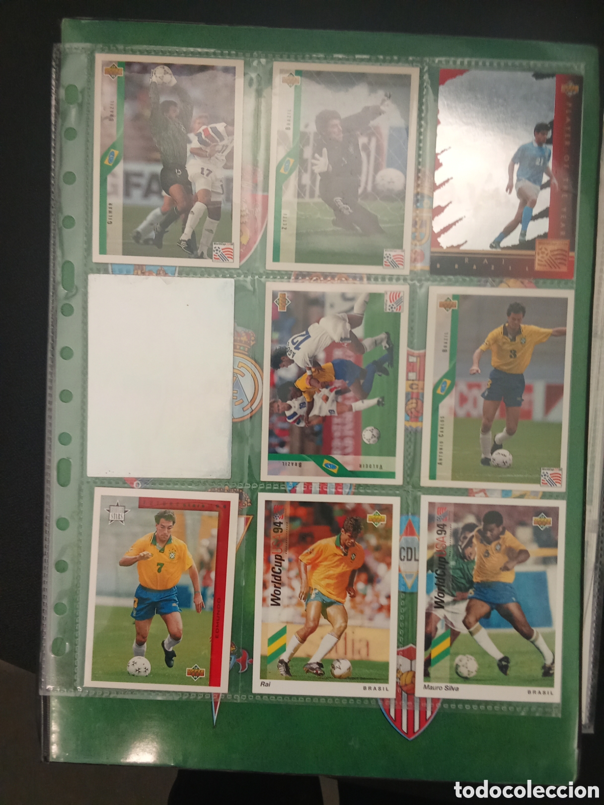 Figurine di Calcio: 13 CROMOS DIFERENTES BRASIL UPPER DECK MUNDIAL USA 94