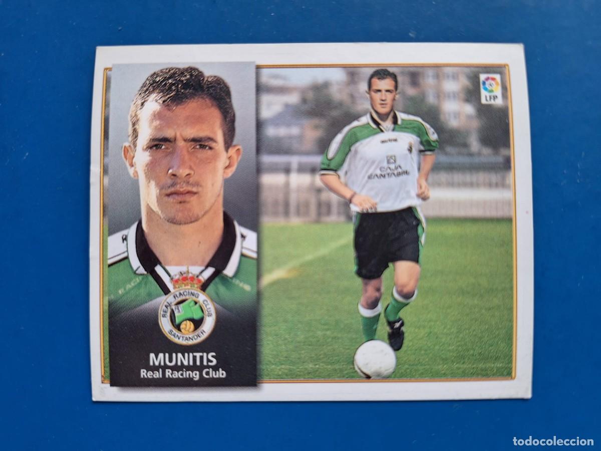 Fu&szlig;ball-Sticker: Este 98 99 1998 1999 Munitis Racing de Santander coloca nuevo sin pegar