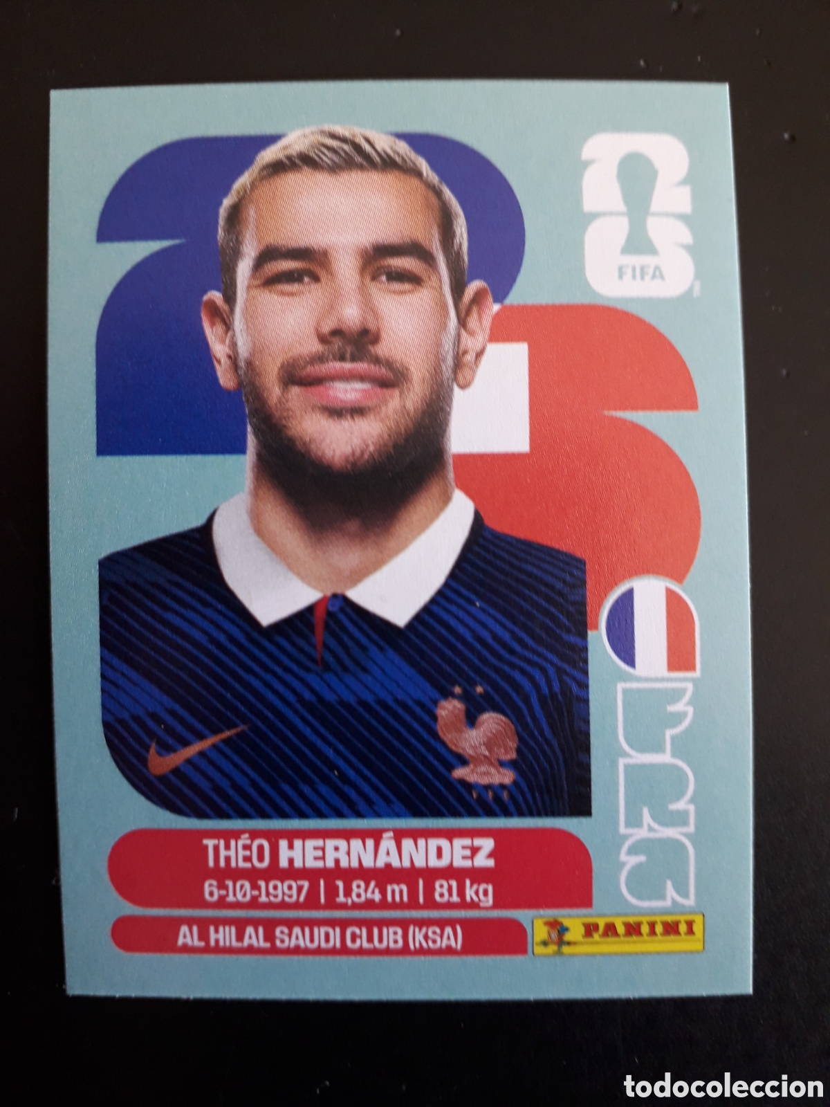 Cromos de F&uacute;tbol: HERN&Aacute;NDEZ FRANCIA FRA 3 MUNDIAL F&Uacute;TBOL 2026 FIFA WORLD CUP PANINI SIN PEGAR PEDIDO M&Iacute;NIMO 3&euro;