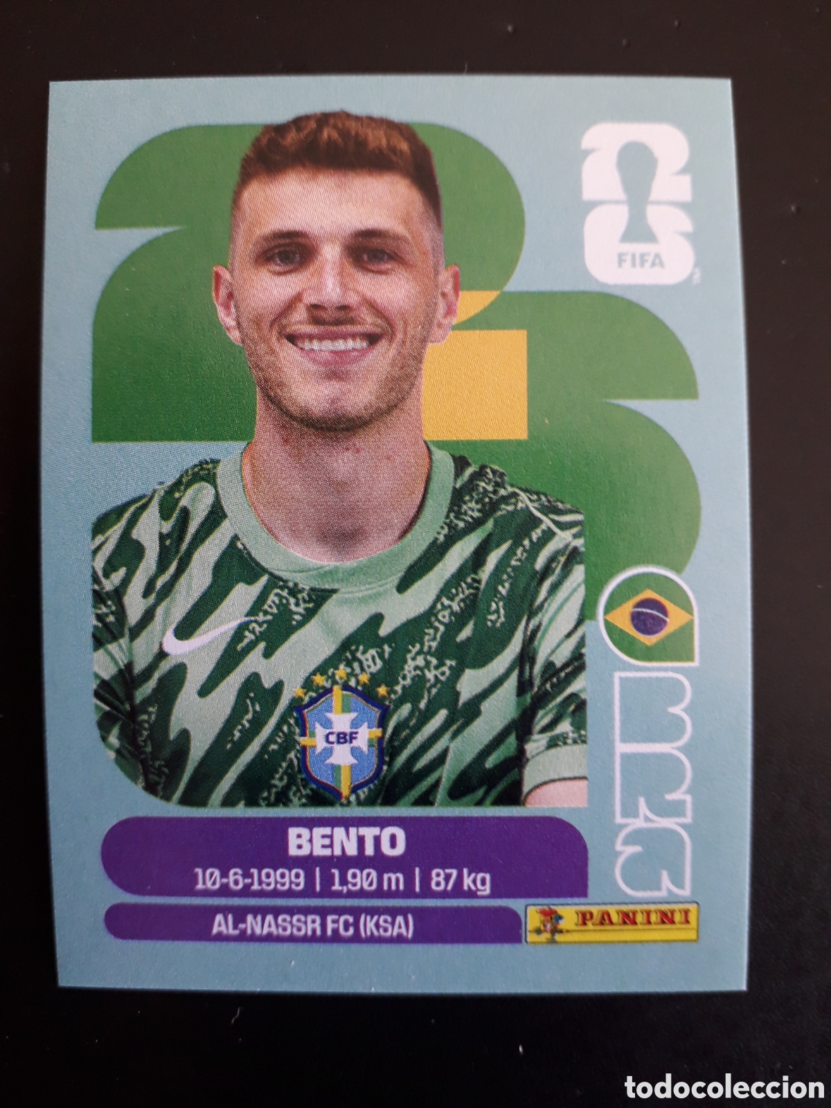 Cromos de F&uacute;tbol: BENTO BRASIL BRA 3 MUNDIAL F&Uacute;TBOL 2026 FIFA WORLD CUP PANINI SIN PEGAR PEDIDO M&Iacute;NIMO 3&euro;.