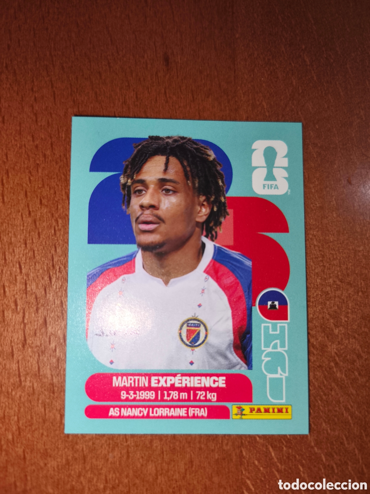 Cromos de F&uacute;tbol: HAI4 Martin Experience Fifa World Cup 2026 Hait&iacute;