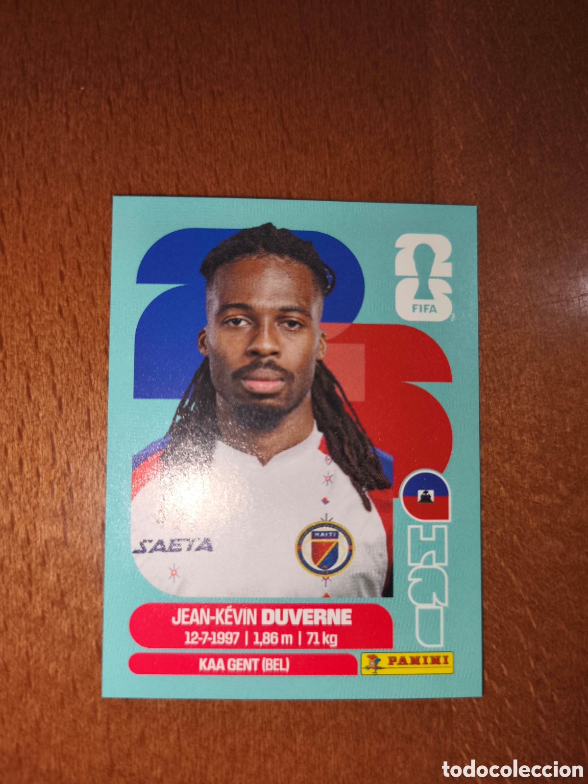 Cromos de F&uacute;tbol: HAI5 Jean-Kevin Duverne Fifa World Cup 2026 Hait&iacute;