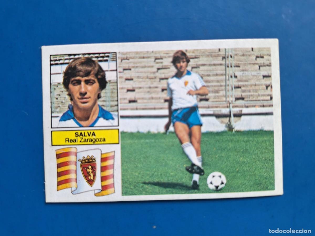 Fu&szlig;ball-Sticker: Este 82 83 1982 1983 Salva Zaragoza ultimos fichajes UF 22 fichaje