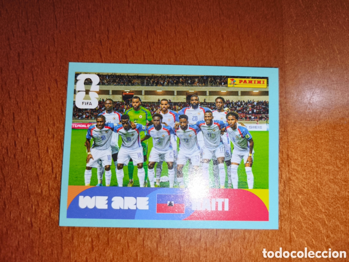 Fu&szlig;ball-Sticker: HAI13 Equipo Fifa World Cup 2026 Hait&iacute;