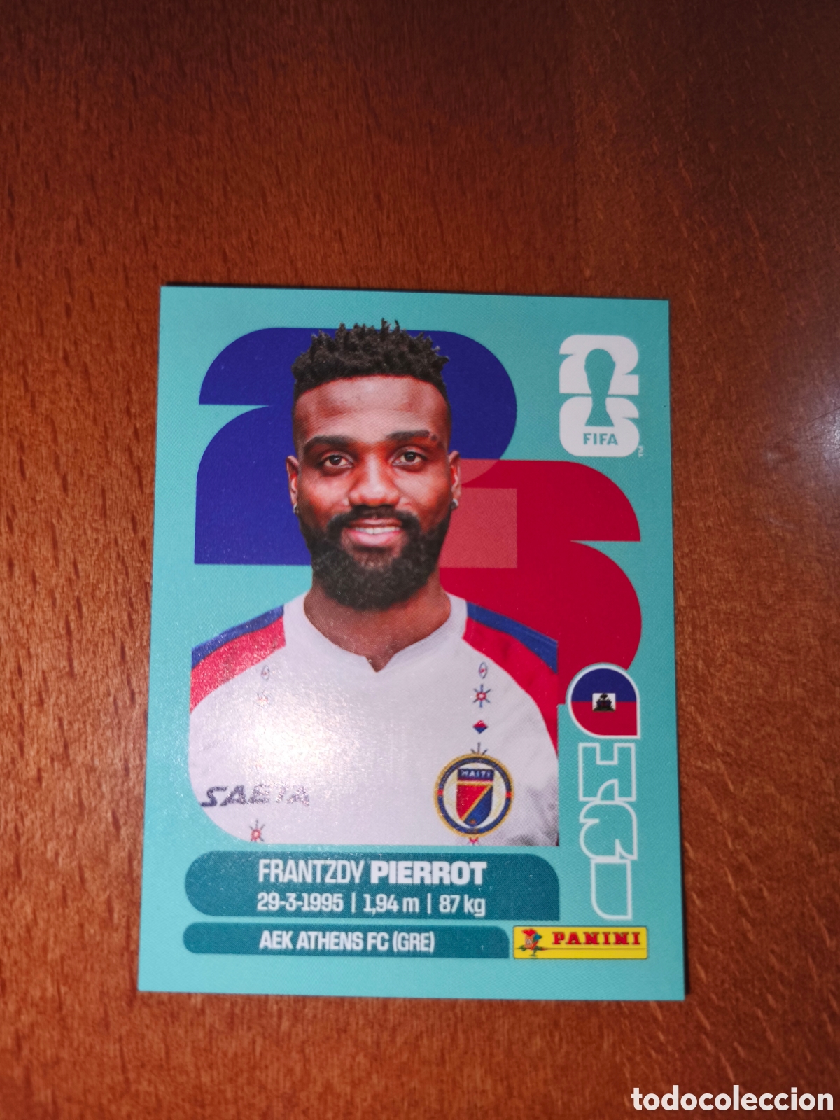 Football Stickers: HAI20 Frantzdy Pierrot Fifa World Cup 2026 Hait&iacute;