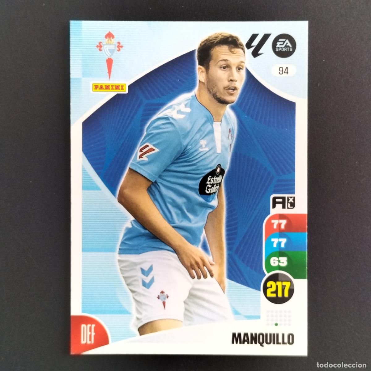 Football Stickers: 94 MANQUILLO CELTA VIGO CROMOS ADRENALYN XL LALIGA CARD 2024 2025 24 25 PANINI