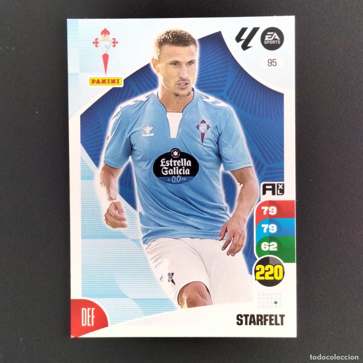 Football Stickers: 95 STARFELT CELTA VIGO CROMOS ADRENALYN XL LALIGA CARD 2024 2025 24 25 PANINI