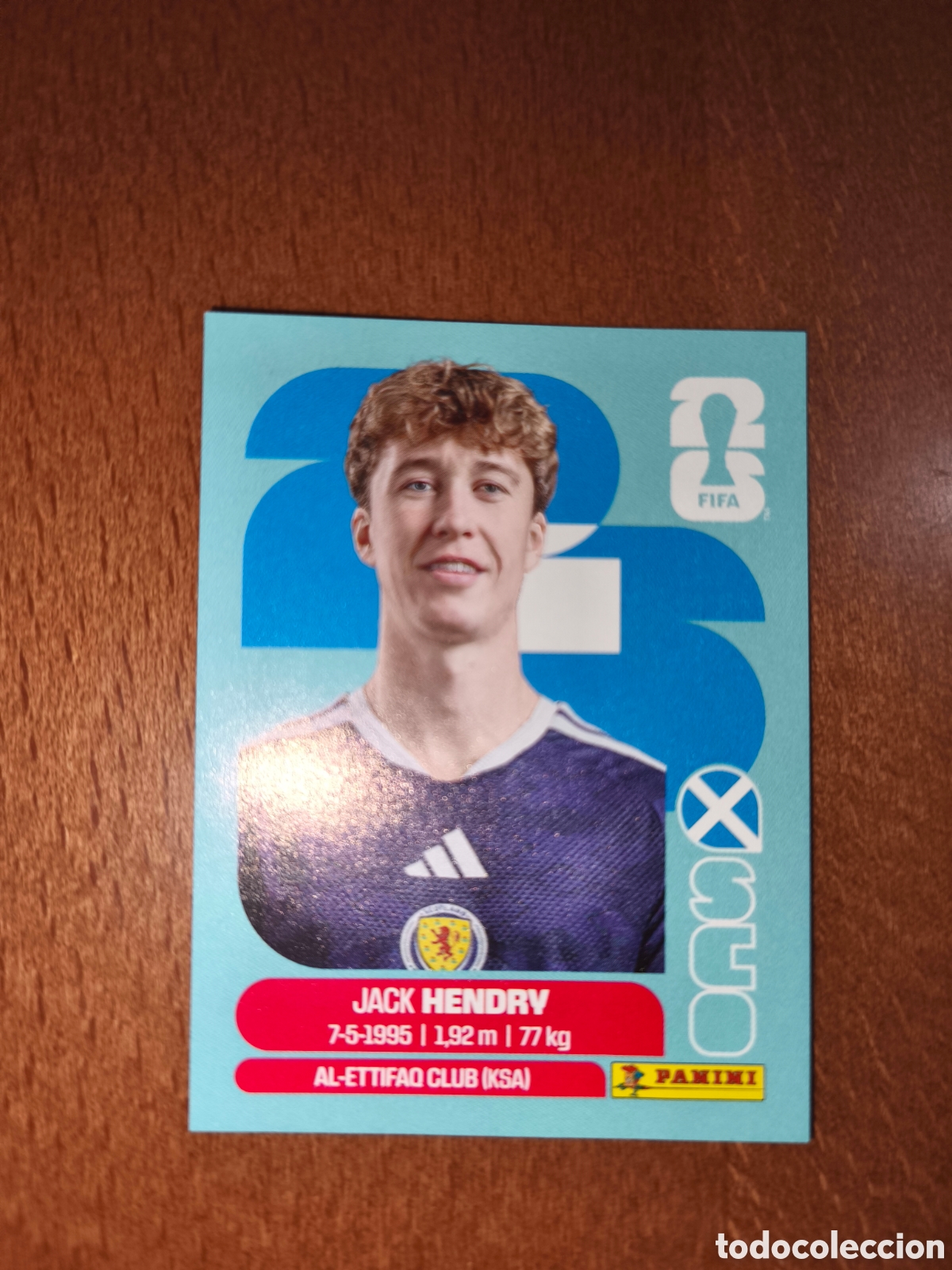 Cromos de Futebol: SCO3 Jack Hendry Fifa World Cup 2026 Escocia