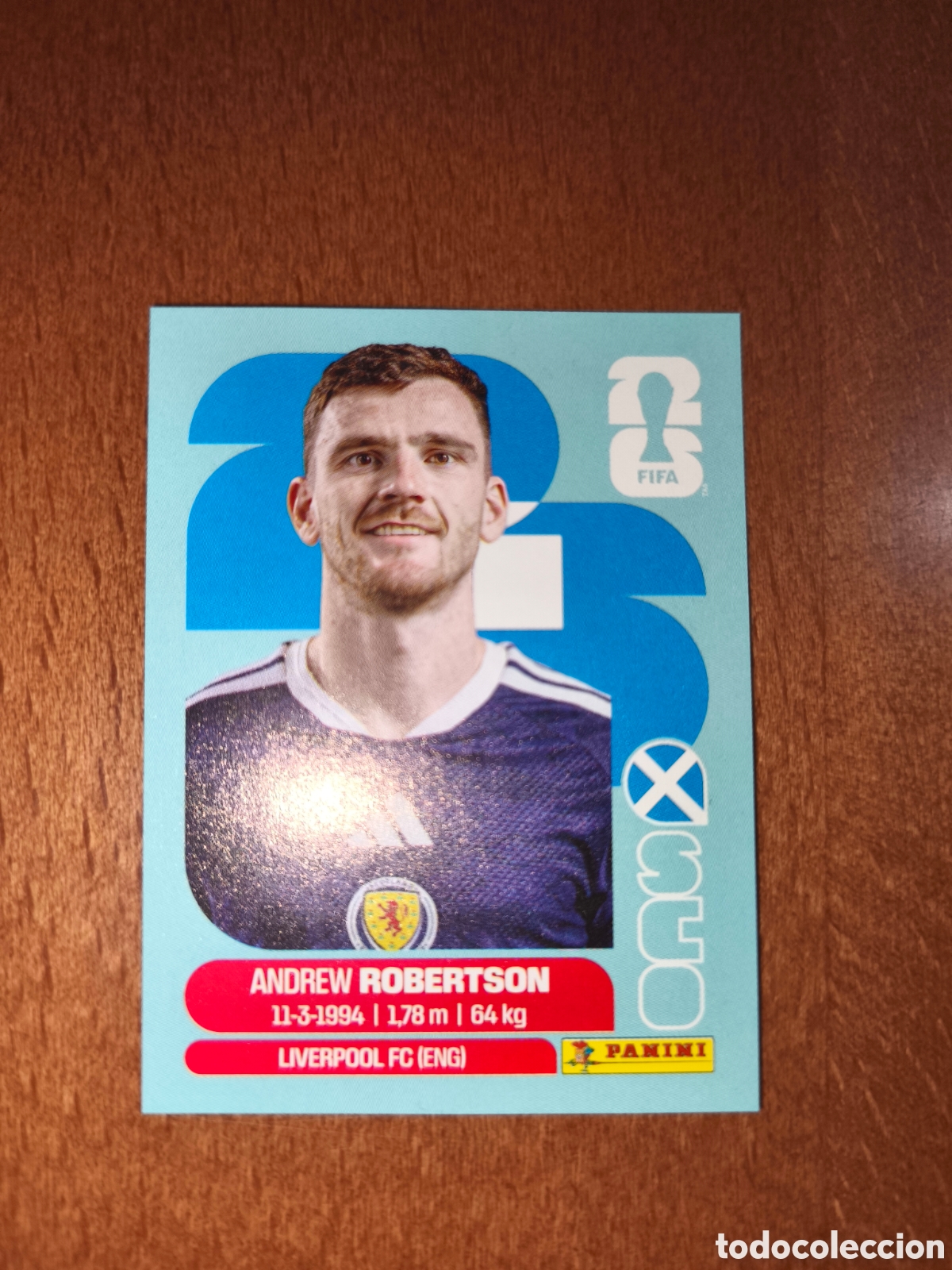 Cromos de F&uacute;tbol: SCO6 Andrew Robertson Fifa World Cup 2026 Escocia
