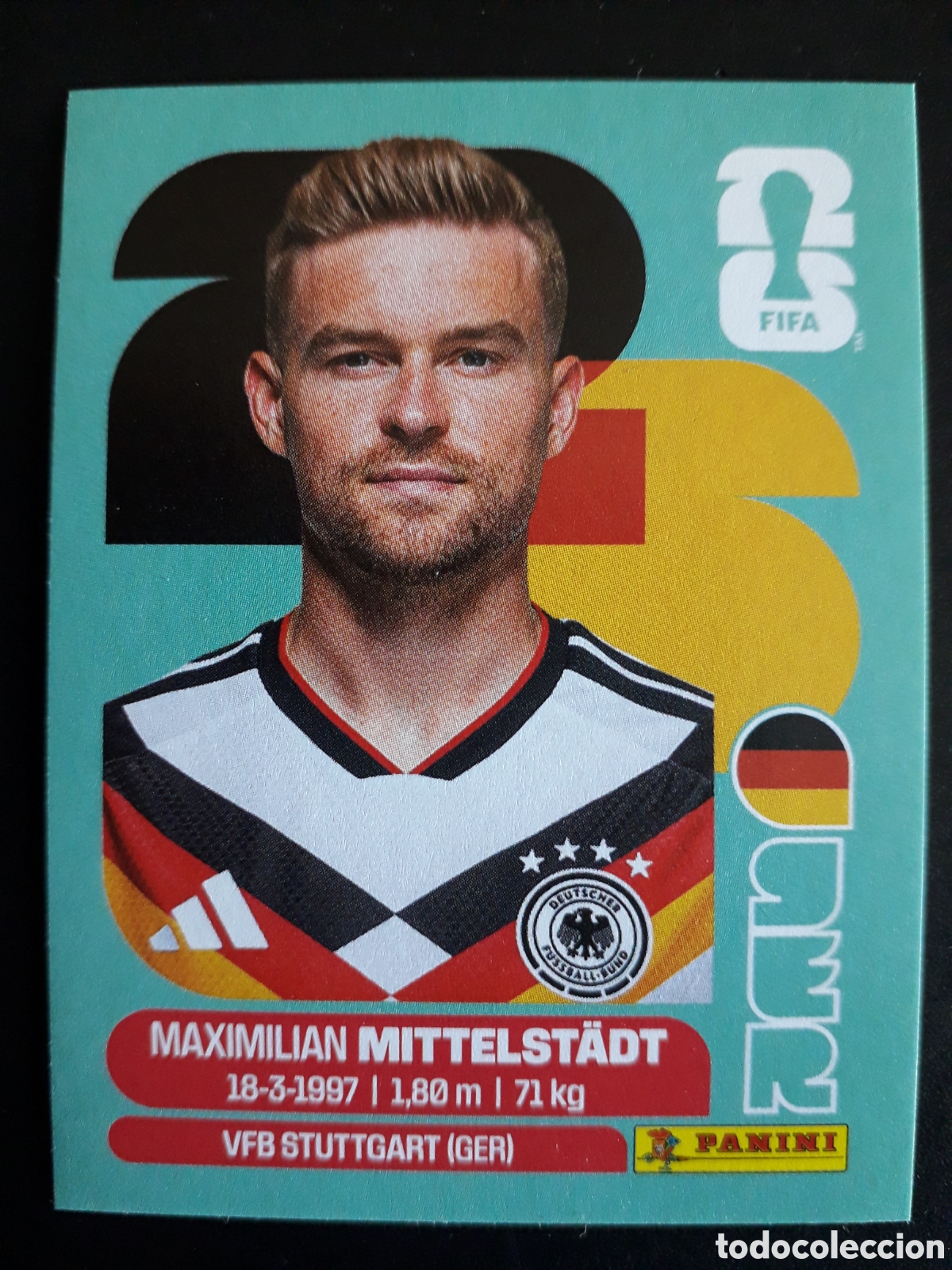 Cromos de F&uacute;tbol: MITTELST&Auml;DT ALEMANIA GER 9 MUNDIAL F&Uacute;TBOL 2026 FIFA WORLD CUP PANINI SIN PEGAR PEDIDO M&Iacute;NIMO 3&euro;.