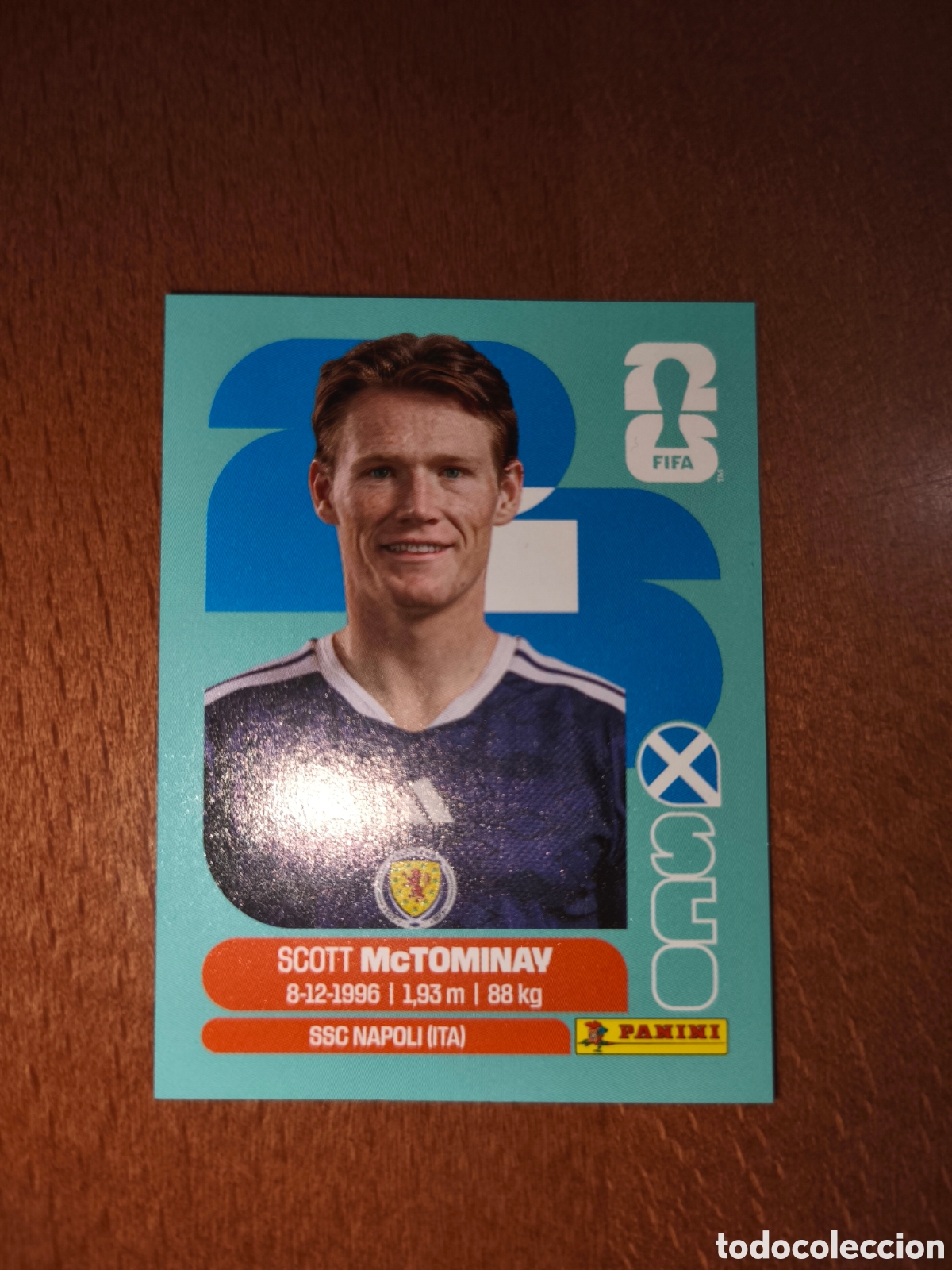 Cromos de F&uacute;tbol: SCO11 Scott McTominay Fifa World Cup 2026 Escocia