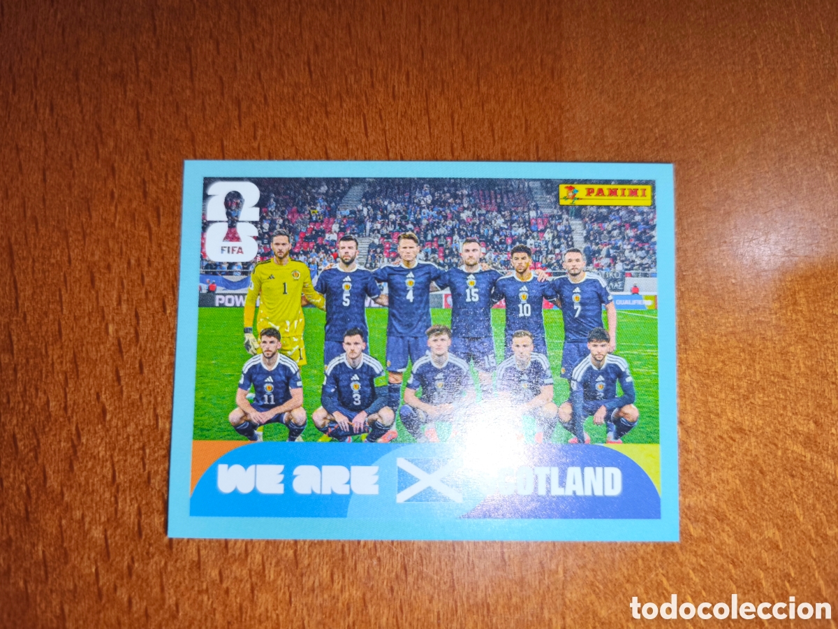 Cromos de F&uacute;tbol: SCO13 Equipo Fifa World Cup 2026 Escocia