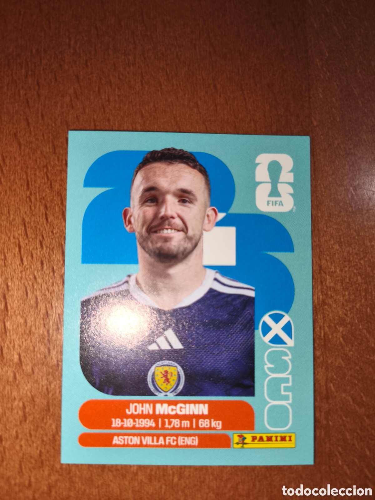 Cromos de F&uacute;tbol: SCO17 John McGinn Fifa World Cup 2026 Escocia