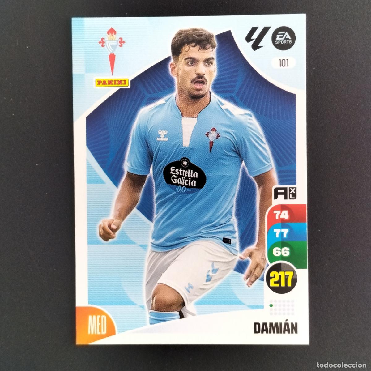Cromos de F&uacute;tbol: 101 DAMIAN CELTA VIGO CROMOS ADRENALYN XL LALIGA CARD 2024 2025 24 25 PANINI