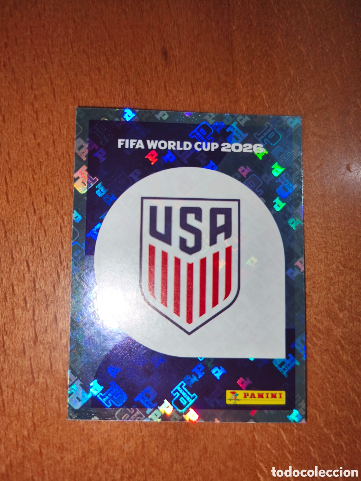 Cromos de F&uacute;tbol: USA1 Escudo Fifa World Cup 2026 Estados Unidos