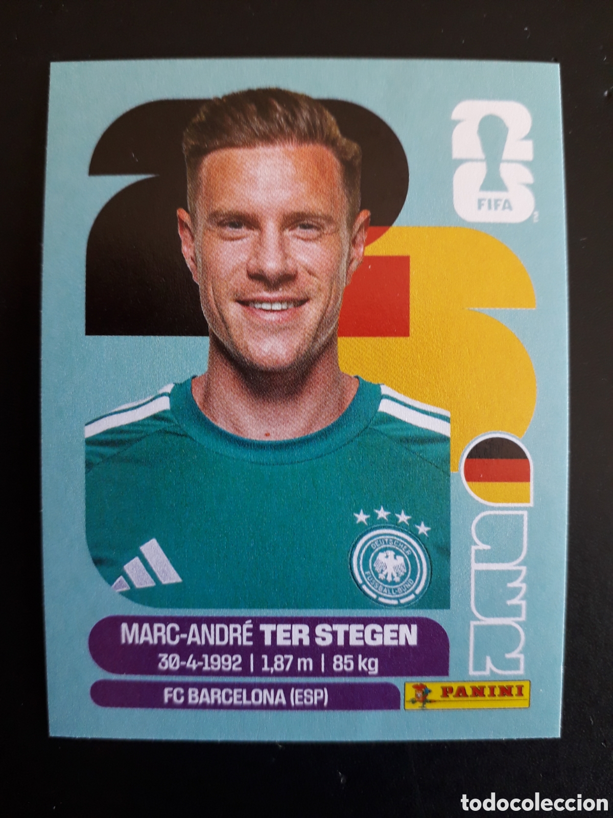 Cromos de F&uacute;tbol: TER STEGEN ALEMANIA GER 2 MUNDIAL F&Uacute;TBOL 2026 FIFA WORLD CUP PANINI SIN PEGAR PEDIDO M&Iacute;NIMO 3&euro;