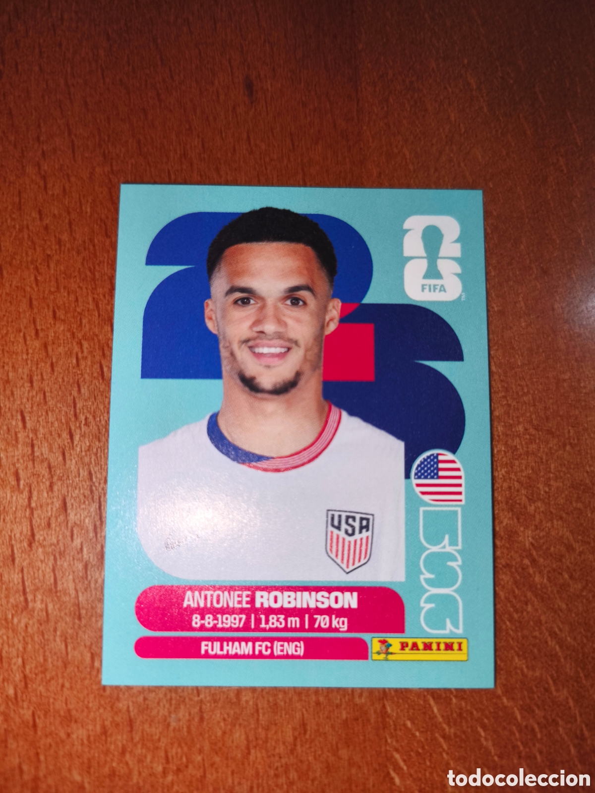 Cromos de F&uacute;tbol: USA7 Antonee Robinson Fifa World Cup 2026 Estados Unidos