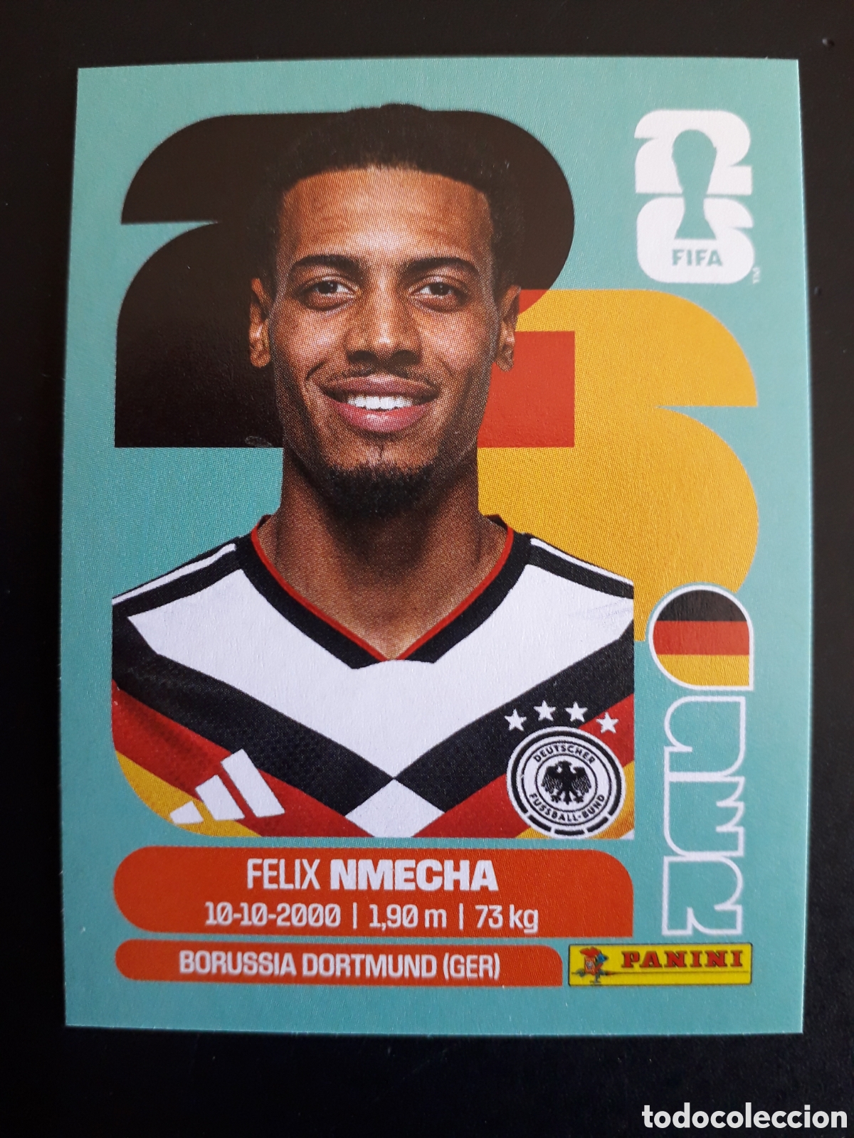Cromos de F&uacute;tbol: NMECHA ALEMANIA GER 12 MUNDIAL F&Uacute;TBOL 2026 FIFA WORLD CUP PANINI SIN PEGAR PEDIDO M&Iacute;NIMO 3&euro;.