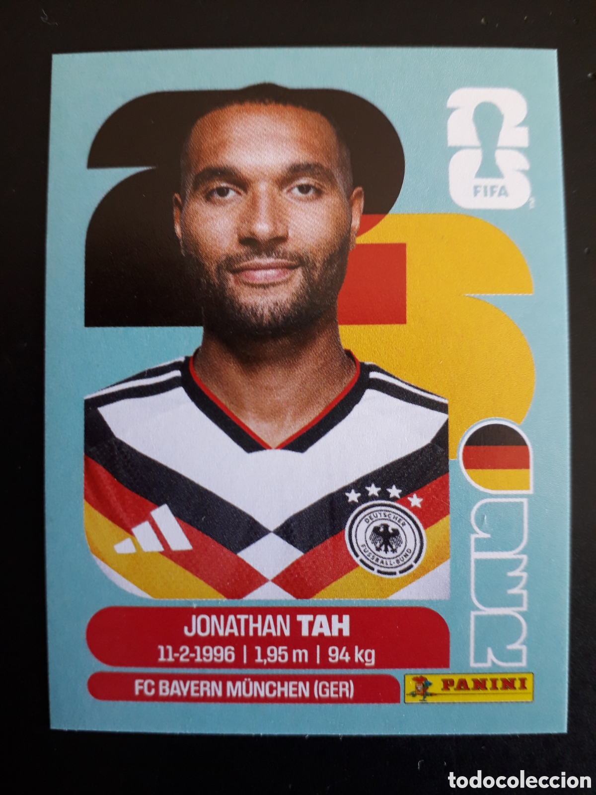 Cromos de F&uacute;tbol: TAH ALEMANIA GER 3 MUNDIAL F&Uacute;TBOL 2026 FIFA WORLD CUP PANINI SIN PEGAR PEDIDO M&Iacute;NIMO 3&euro;