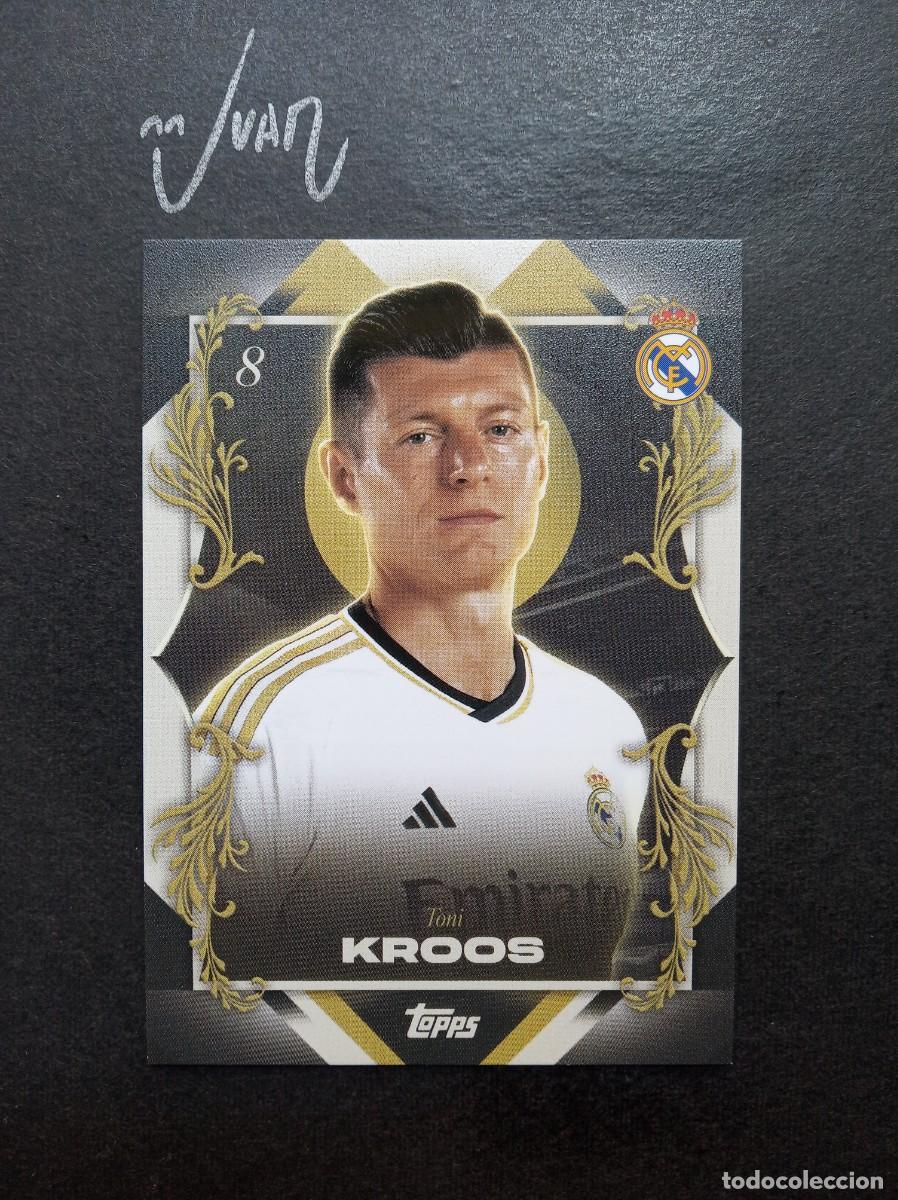 Football Stickers: N&ordm; 38 POSERS TONI KROOS ALEMANIA ⚽ TOPPS &reg; LOS BLANCOS REAL MADRID 2025 2026 LIGA 25 26 NUEVO