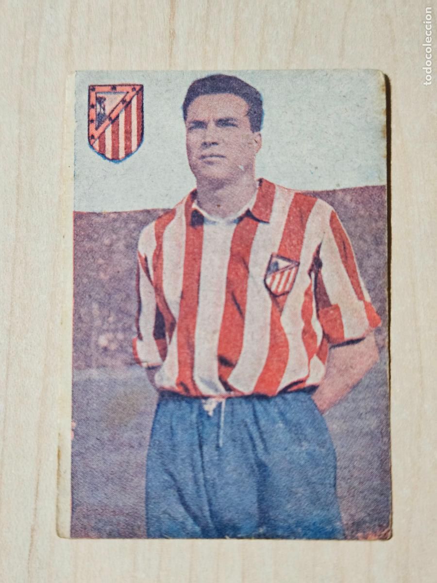 Football Stickers: JUAN JOSE MENCIA ANGULO - ATLETICO MADRID - EDICIONES DEPORTIVAS ALG - 1948/49 48/49