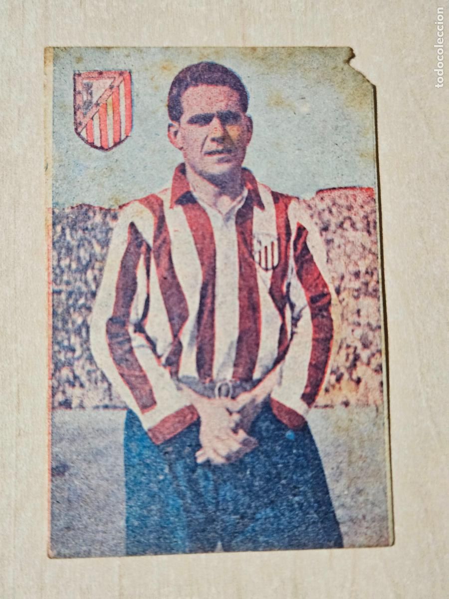 Fu&szlig;ball-Sticker: JULIAN CUENCA SANCHEZ - ATLETICO MADRID - EDICIONES DEPORTIVAS ALG - 1948/49 48/49